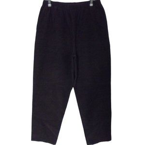 Tan-Jay 14 x 29" Solid Brown Pull On Elastic Waist Corduroy Pants cords